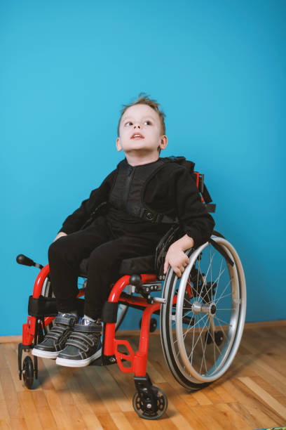 istock A boy in a wheelchair 1208547611