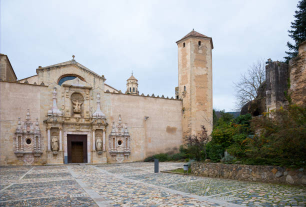 istock High walls of Poblet Monastery 1208548992