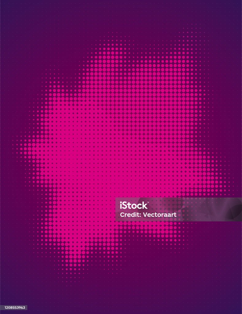 Gradient Halftone Pattern Gradient Halftone Pattern Vector Illustration Stock Illustration ...