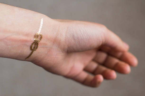 istock young woman's hand with temporary tattoo 1208561304