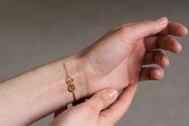 istock young woman's hand with temporary tattoo 1208561322