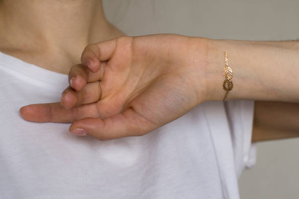istock young woman's hand with temporary tattoo 1208561344