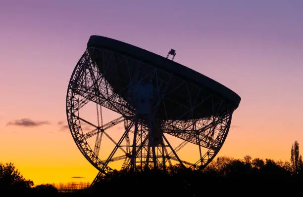 Photo of The Lovell Telescope at Jodrell Bank has been a familiar feature of the Cheshire landscape for over 50 years - a UNESCO World Heritage Site