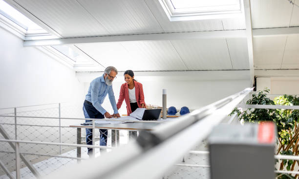 istock Business people discussing in the office 1208571015