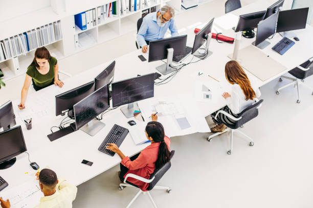 istock Business people working in the office 1208572329