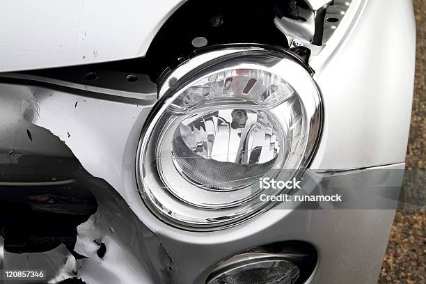 Car Damage Stock Photo - Download Image Now - Bent, Broken, Bumper