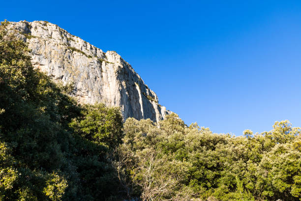 istock Hortus Mountain cliff from below (Occitanie, France) 1208575360