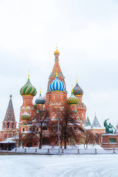 istock St. Basil's Cathedral in the winter, Moscow, Russia 1208578671