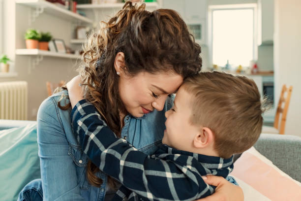 istock Mom’s cuddles are best 1208589903