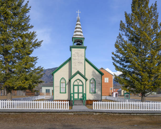 istock Church in Fort Steele, Canada 1208594561
