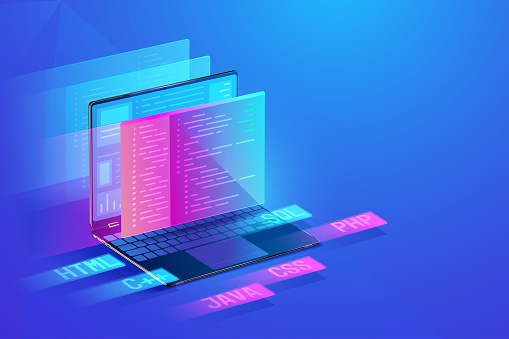 Designing A Computer Program Software Development Application Design Coding And Programming On ...