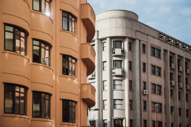 istock Apartment and office buildings 1208601877