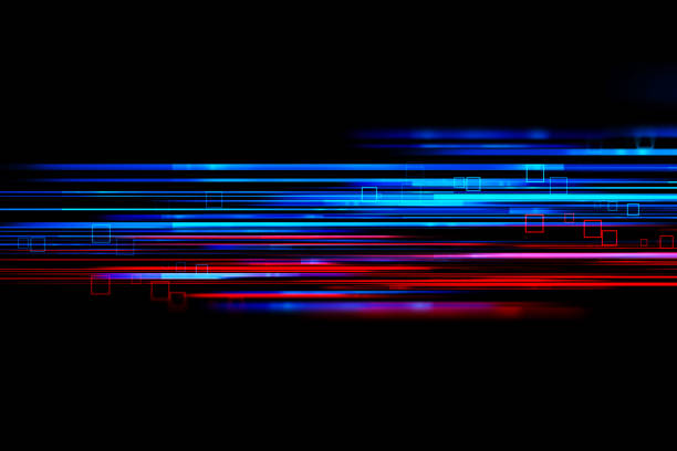 istock Light speed zoom travel in Deep space  background 3d illustration. 1208603493