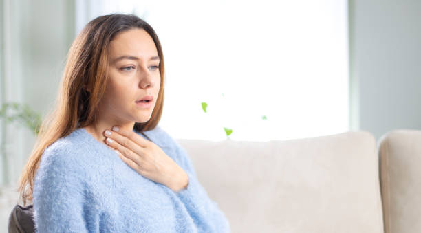 istock Young woman suffering from cold 1208604536