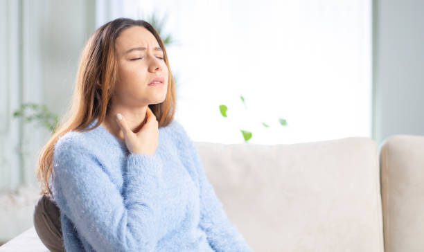 istock Young woman suffering from cold 1208604645
