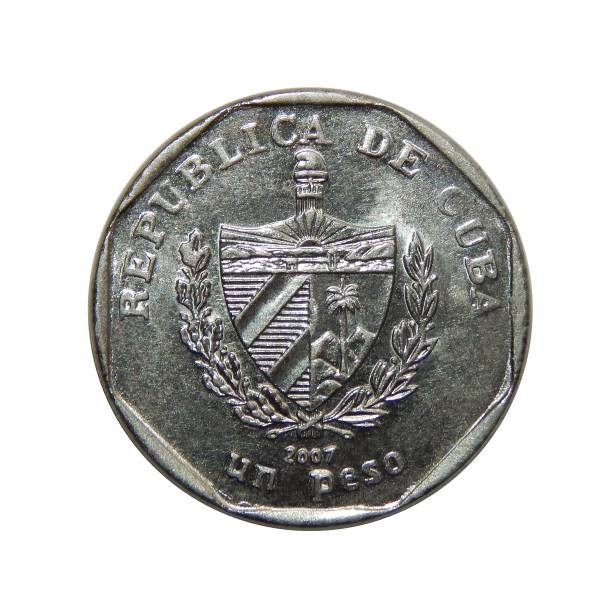 istock Cuba coin one peso  (2007) 1208608579