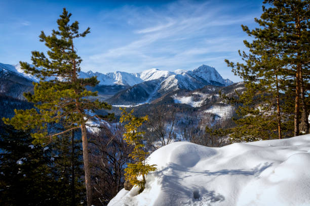 istock Holidays in Poland - Tatra Mountains in winter 1208618752