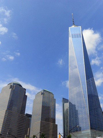 One World Trade Center in Manhattan.