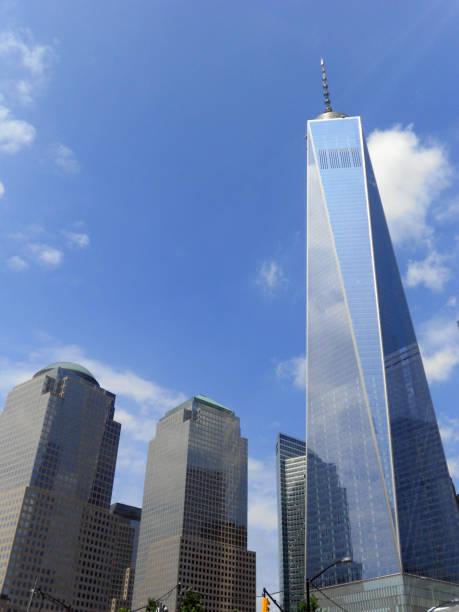 One World Trade Center in Manhattan One World Trade Center in Manhattan. liberty tower stock pictures, royalty-free photos & images