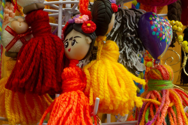 istock Traditional mexican Dolls hanging 1208637214