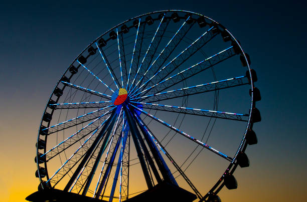 istock Ferris Wheel at sunrise-Pigeon Forge Tn 1208641126