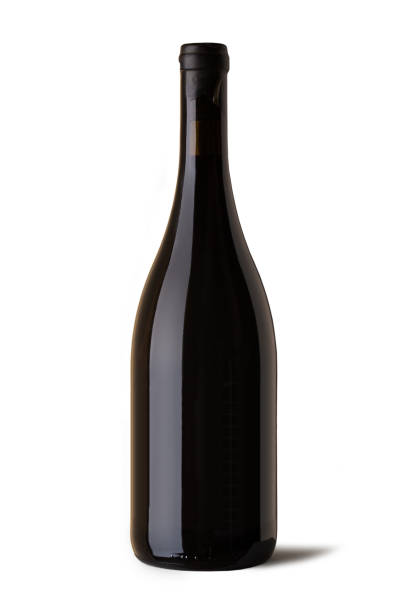 borgognotta - bottle of red wine - garrafa vinho imagens e fotografias de stock