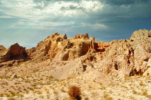 istock Sandstone Rocks in the Desert 1208651617
