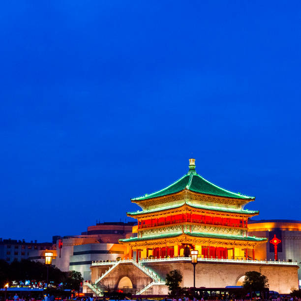 istock The Bell Tower in Xi'an, China 1208656858