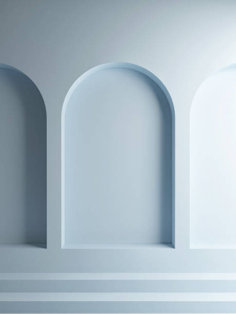 istock Mock up podium background for product presentation, 1208658247
