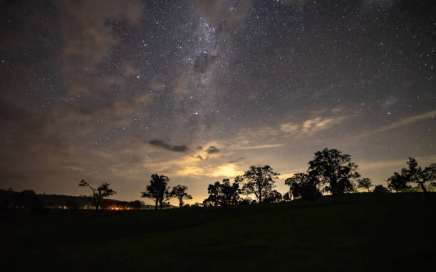 istock Rural Countryside Starry Night 1208661191