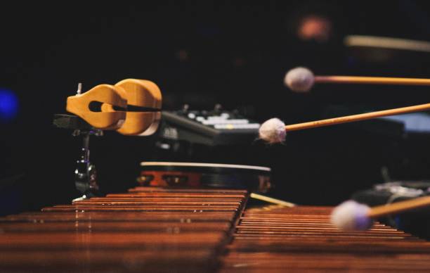 istock A man playing a marimba on a concert stage 1208661249