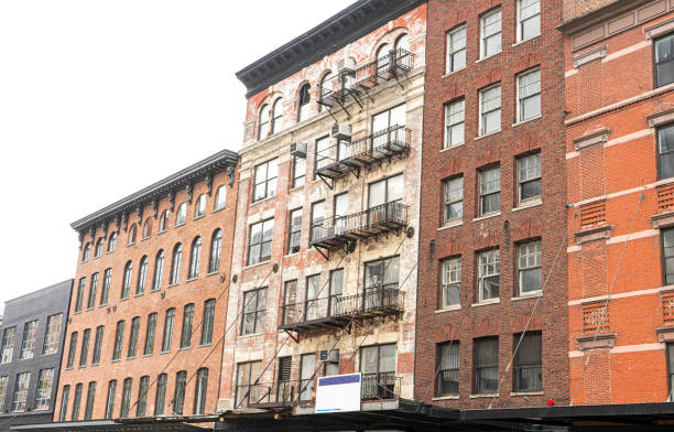 istock Old buildings in New York 1208661383