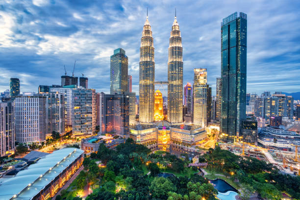 istock Kuala Kumpur Skyline at Dusk, Malaysia 1208670959