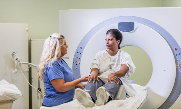 istock African-American woman getting a CT scan 1208675530