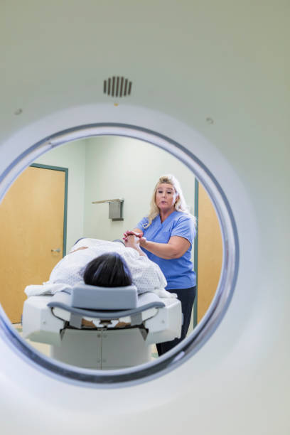 istock African-American woman getting a CT scan 1208675531