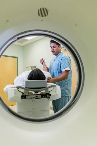 istock African-American woman getting a CT scan 1208675622