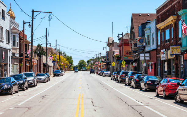 istock Milwaukee - Kinnickinnic Avenue, Bay View district 1208676386