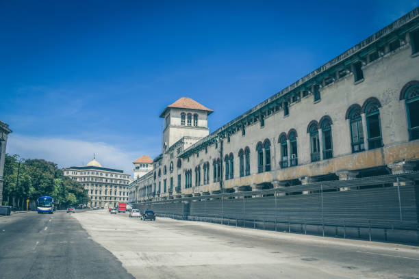 A Famous Building In Havana Cuba