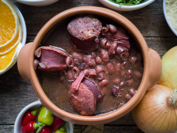 istock Feijoada - Traditional Brazilian food 1208679776