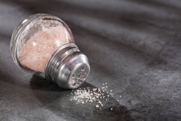 istock Pink Himalayan sea salt fine grain and crystals 1208682152