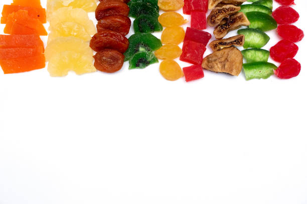 istock Sweet Candied Fruit closeup 1208683670