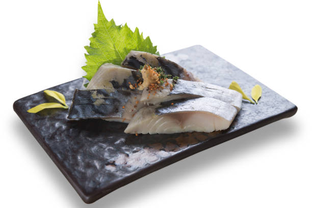 istock Japanese food saba sashimi 1208686250