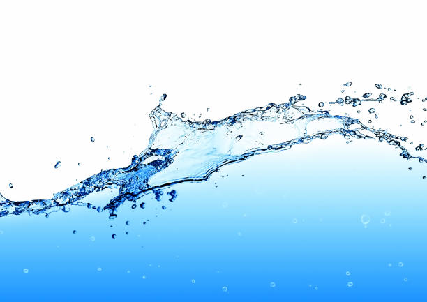 istock Close up of splashes and white background 1208692587