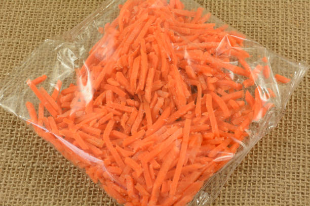 istock Precut raw matchstick carrots 1208694978