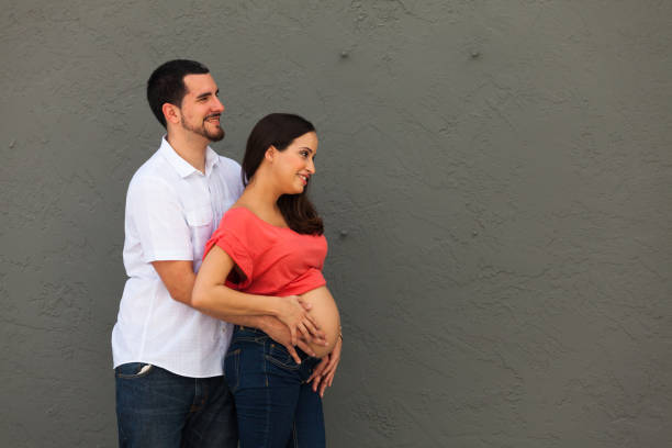 istock Young Pregnant Couple 1208704022