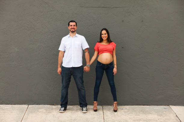 istock Young Pregnant Couple 1208704203