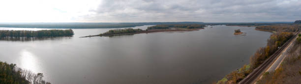 istock Palisades State Park - Mississippi River View Panorama 1208708398