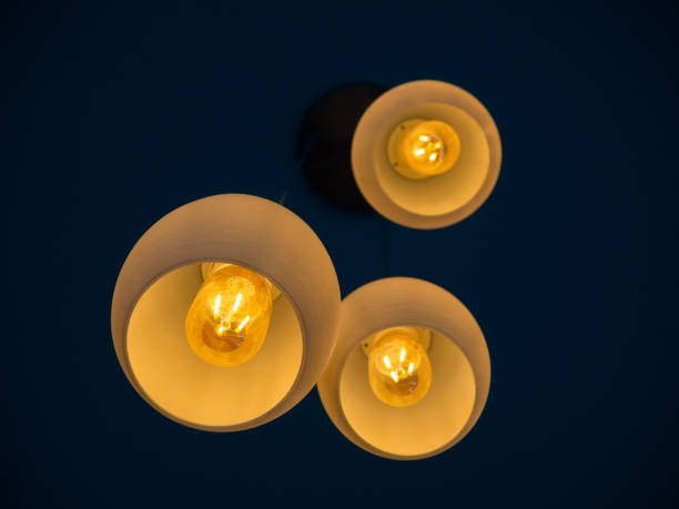 Free Stock Photo of Three Lights Hanging From Ceiling in Room ...