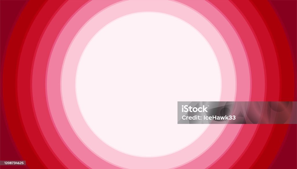 Red Shape Round Stack Red Stack Circle Abstract Background With Copy Space Stock Illustration ...