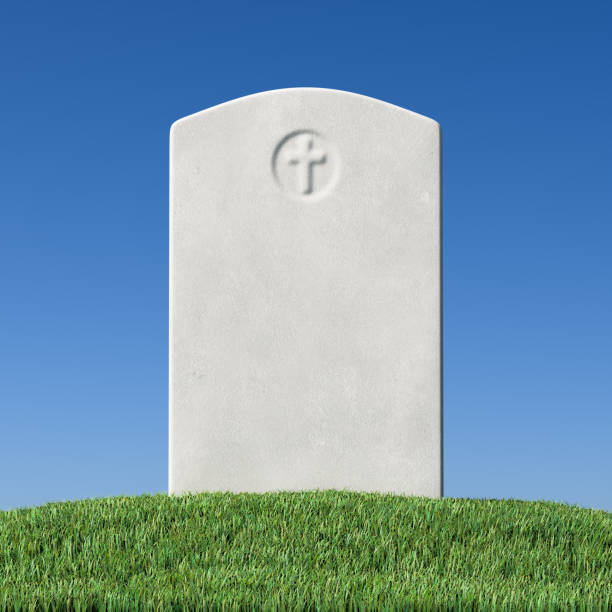 Atmosphere at the cemetery